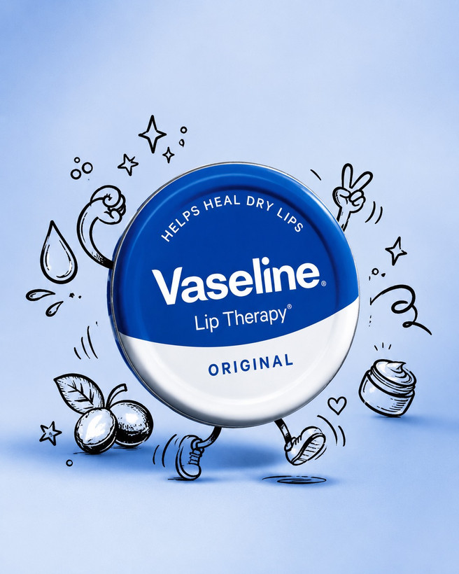 وازلین لب مدل Vaseline Lip Therapy ORIGINAL